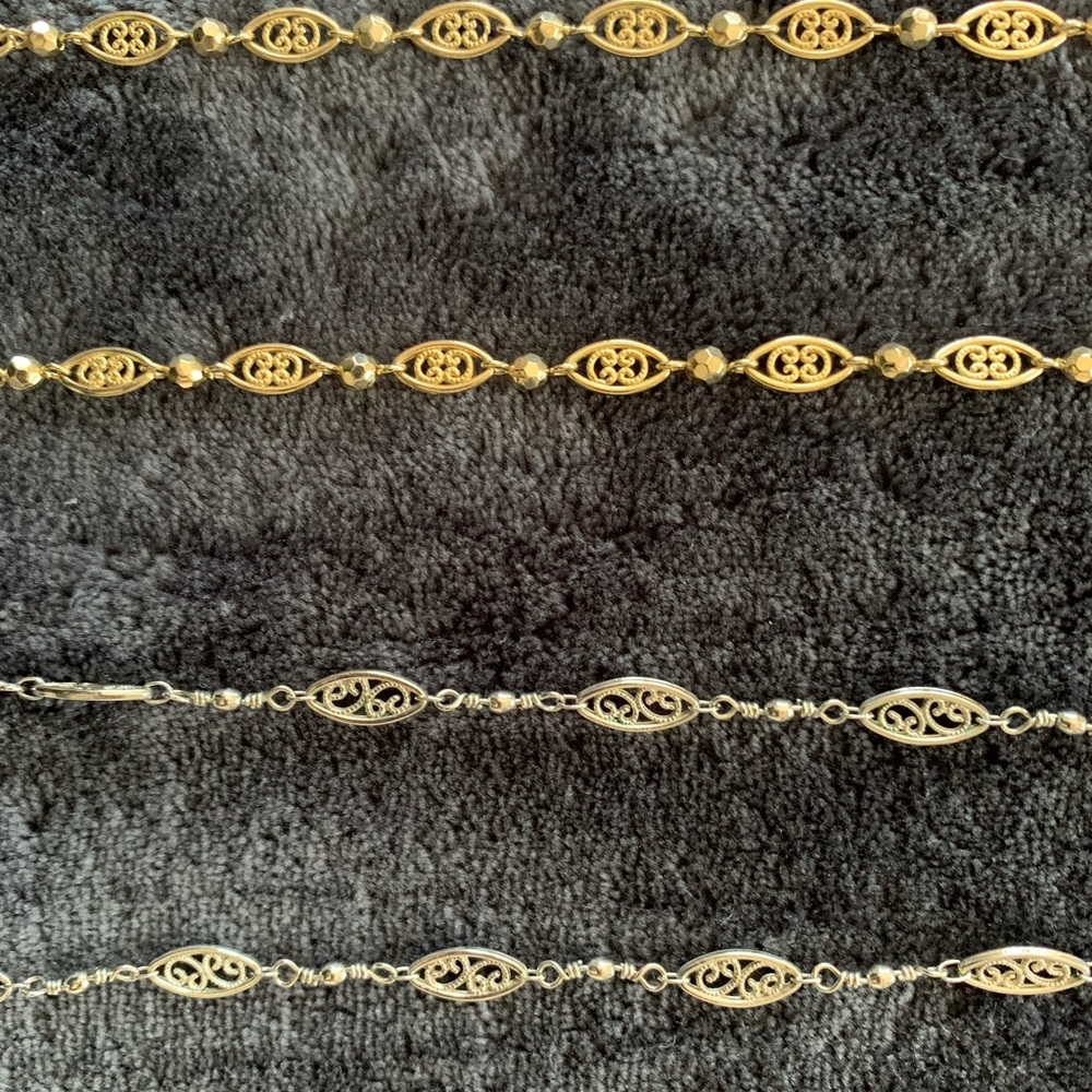 COOKIE LEE set of two necklaces